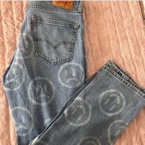 Levi's Light Blue Men's Straight Jeans 0145